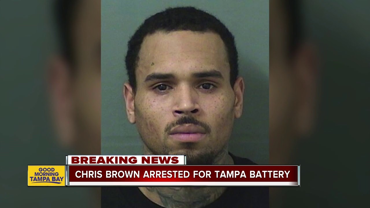 Singer Chris Brown is arrested in Florida