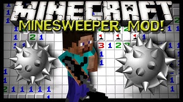 Minecraft Mods - MINESWEEPER MOD!!!