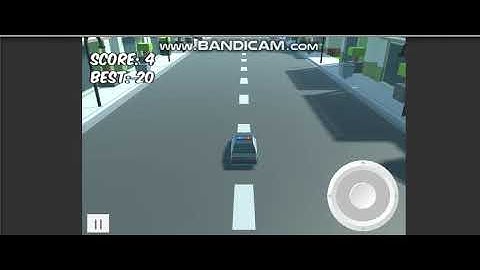 Police car run in rush  unity  template download  source code 2020
