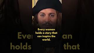 Every woman holds a story...??Johnny Depp whatsapp status quotes video #shorts #depp  #johnnydepp