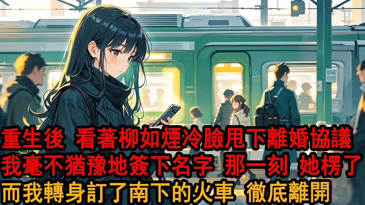 重生後，看著軍官妻子冷臉甩下的離婚協議，我毫不猶豫地簽下名字。那一刻，她楞了，我卻只淡淡一句：「沒事我走了。」身後是柳如煙椅子倒地的聲響，而我心如止水，燒光所有痕跡離開，這一世，我只為自己而活