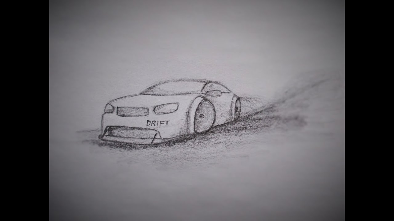 How To Draw A Drift Car