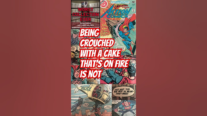 Lois Lane’s Birthday Surprise Fire Trick #superman #actioncomics #dccomics