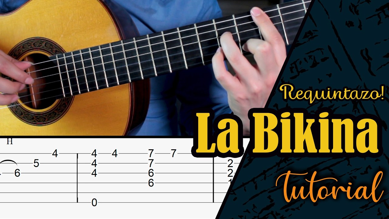 La Bikina | Tutorial de Guitarra: Lindo requinto para la introducción
