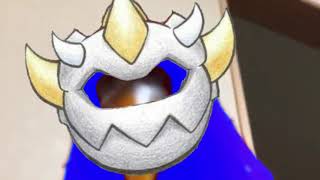 Dedede laughing