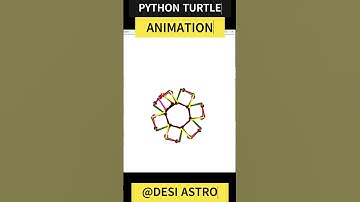 PYTHON ANIMATION TURTLE| #python #science #coding #science #shorts #viral #viralvideo #viralshort