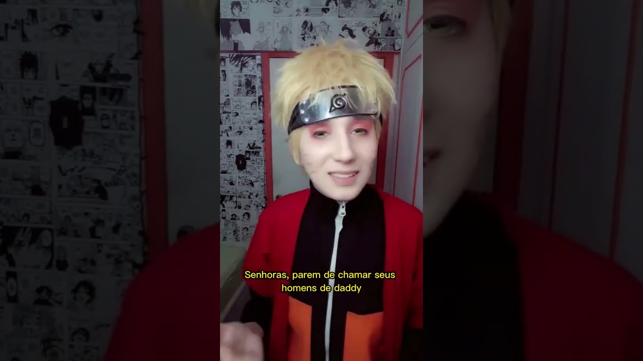 Daddy não, agora é Hokage #cosplay #naruto #narutoshippuden #boruto #larucosplay #weeb