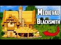 How to Build a Medieval Blacksmith in Minecraft 1.14.3+ (EASY!)