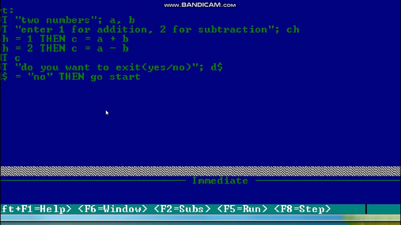 computer-6-class-qbasic-write-a-program-to-find-sum-or-difference-depending-upon-the-user