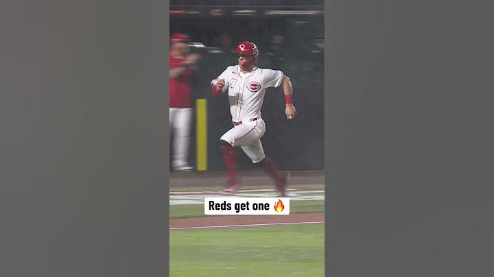 Reds get on the board FIRST at the Speedway Classic! 🔥 #mlb #baseball #reds #runs