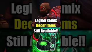 DONT MISS This SECRET Vendor - Legion Remix Decor STILL Available!!