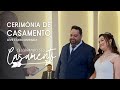 Assista a cerimônia de casamento na Casa Helenya, Mel e Evandro 
