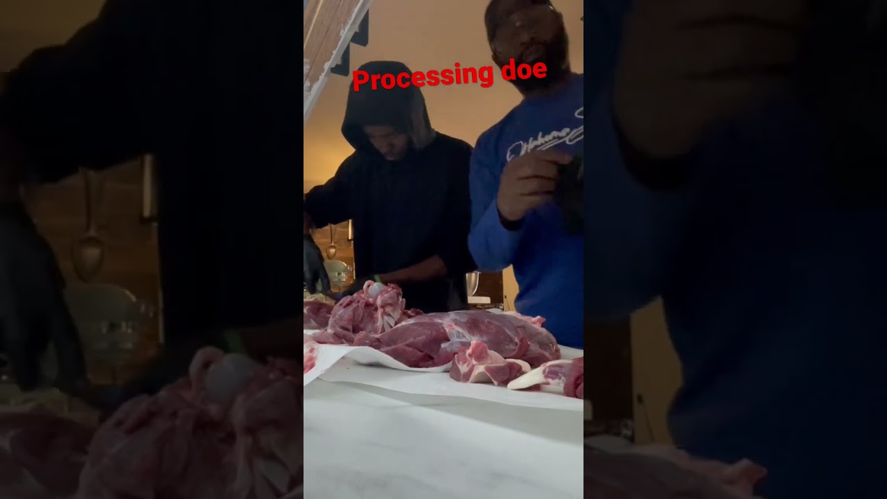 DIY deer processing at home | Self Sustainability |  