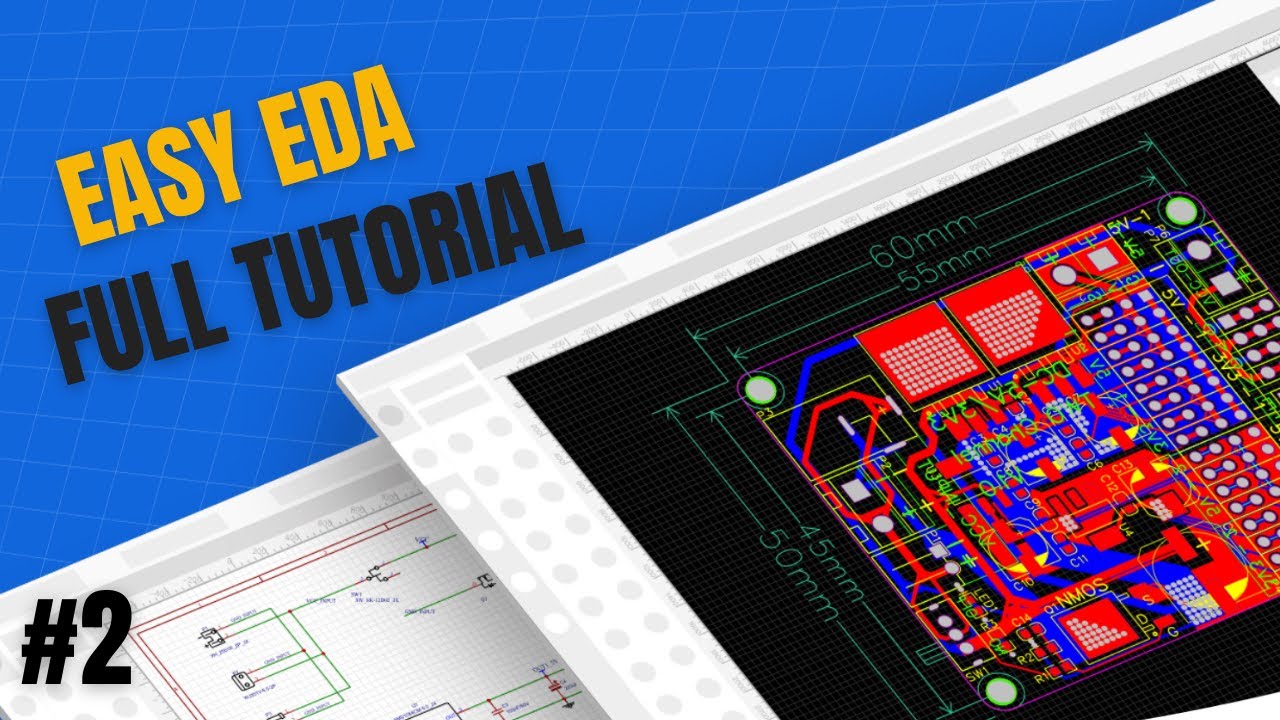 PCB Tutorial Using Easy Eda Absolutely for beginners | Tutorial - #2 ...