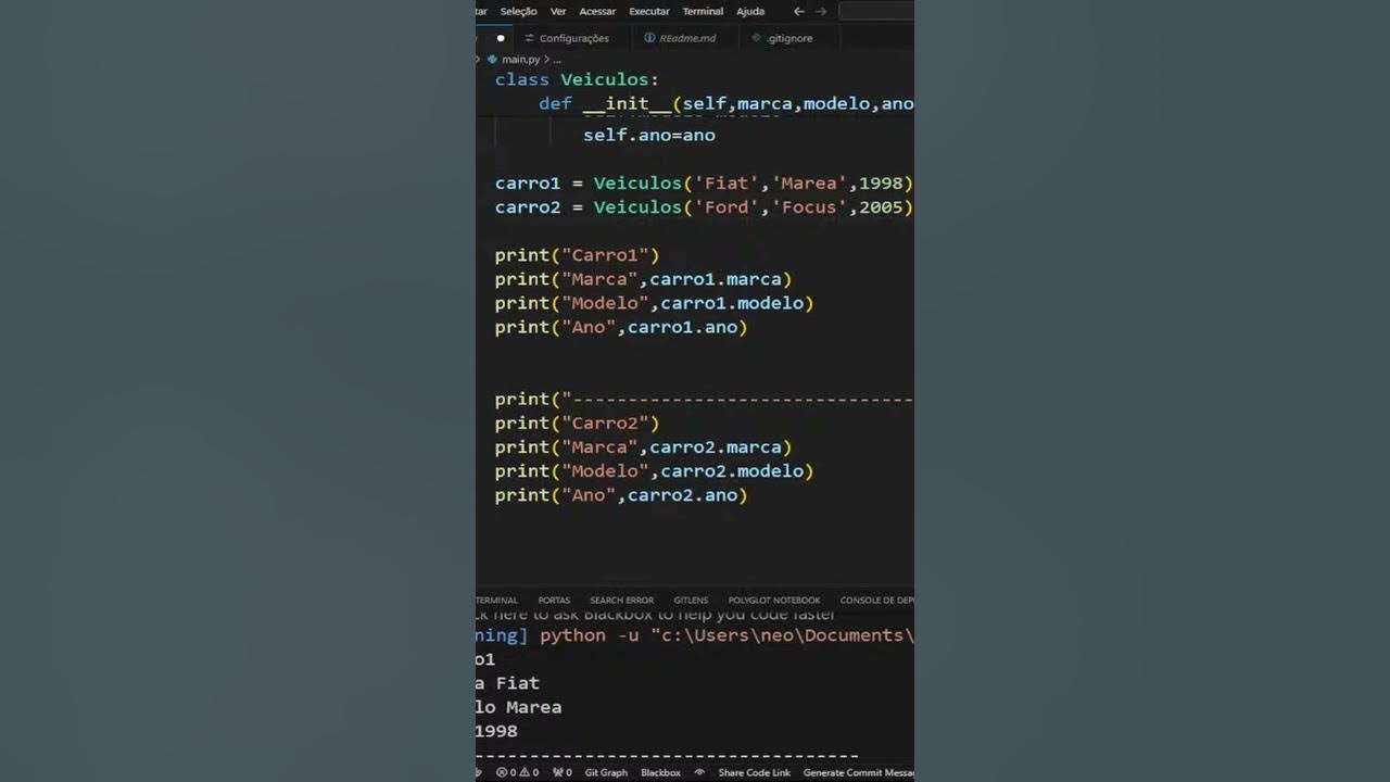 🐍Entendendo Classes em Python - Aula completa no canal #shotrs #python ...