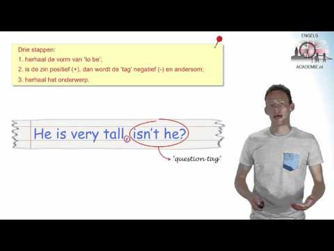 Engels - Question tags deel 1 - korte vraagjes deel 1