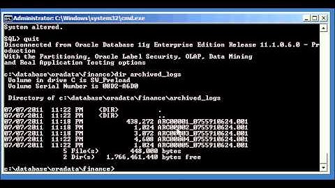 Oracle DBA Justin - How to setup multiple archived log locations for an Oracle database