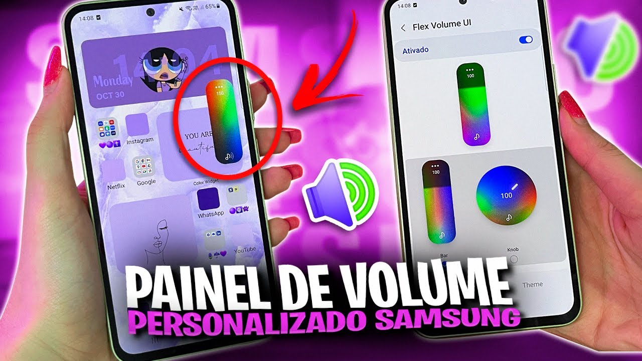 CHEGOU 🔥 COMO ATIVAR A NOVA INTERFACE DE VOLUME NO SEU CELULAR SAMSUNG ...