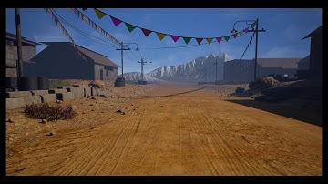 Making of simple village  3ds max Unreal Engine tutorial part - 2