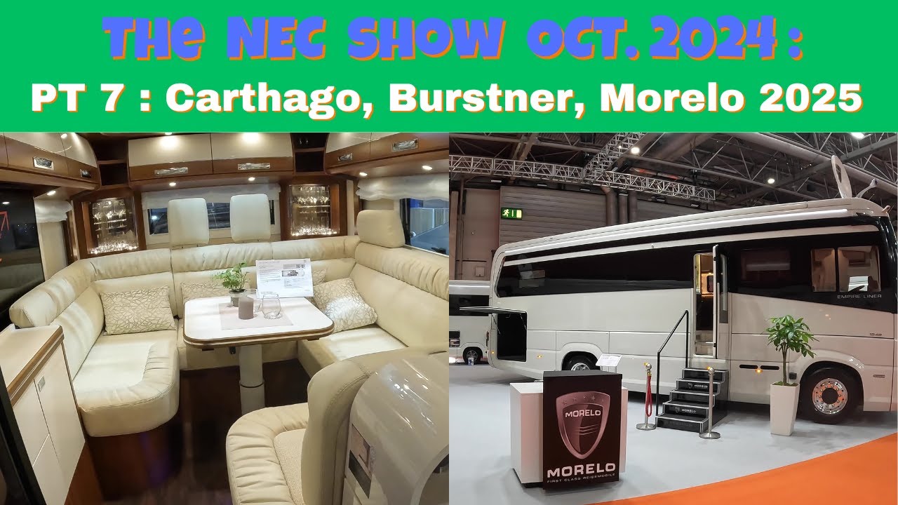 The Motorhome and Caravan Show Oct 2024 : Part 7 : Rapido, Cathargo ...