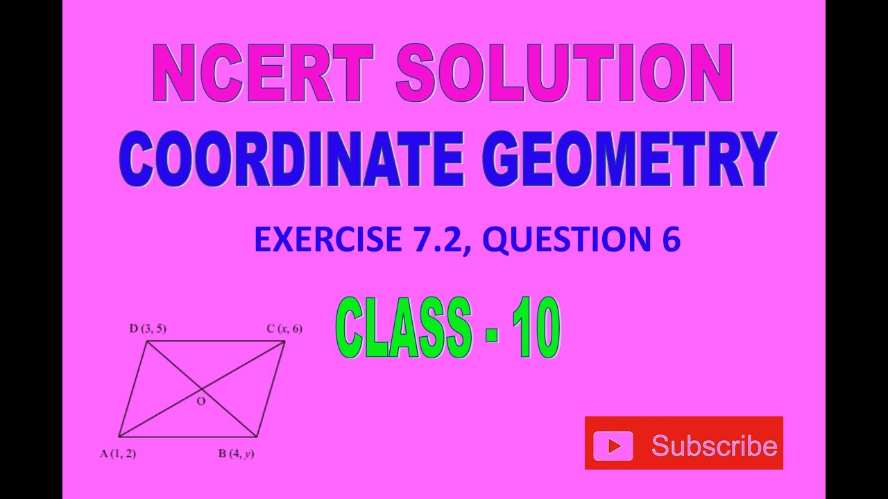Question 6, Ex 7.2 - Coordinate Geometry - Chapter 7 - Maths Class 10th ...