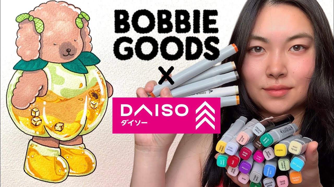 TESTANDO MARCADORES DA DAISO DO JAPÃO! É BOM???