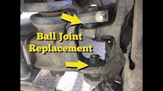 How to Replace Upper and Lower Ball Joints | 95 Ford F150