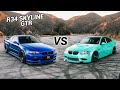 BMW E92 M3 POV DRIVE!! FOUND A GTR R34 SKYLINE!!!