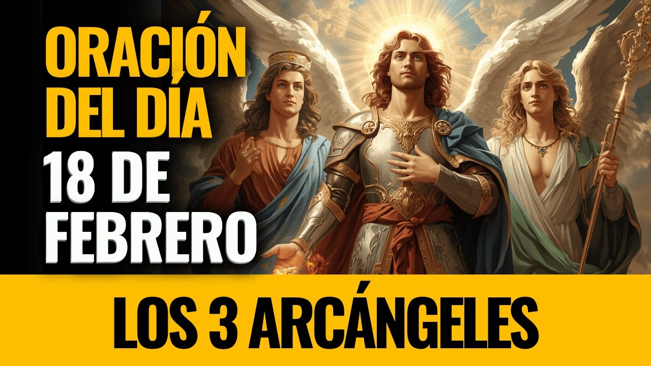 ¡Los 3 Arcángeles envuelven tu corazón y tu mente en paz! Ruega con fe