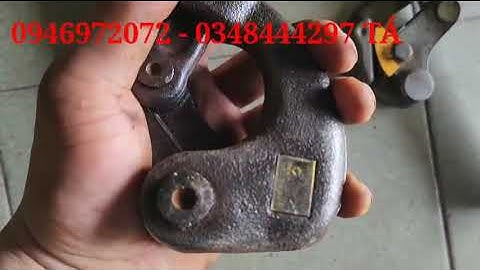 Pa lăng cáp lắc tay nhật bãi căng cáp điện 1 tấn 500kg có sẵn kẹp cáp