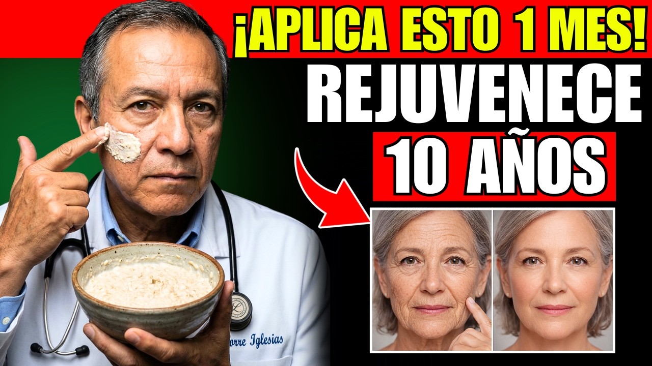 Doctor Revela: La Mascarilla de AVENA que Borra 10 Años de tu Rostro en 30 Días
