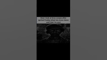 I was mauled to death by Freddy moments later. (SUBSCRIBE OR YOU WILL SUFFER THE SAME FATE)