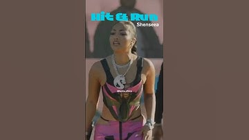 Shenseea | Hit and Run #9jamusic #lyrics #afrobeats #music #afrobeat #shenseea #jamaica #shorts