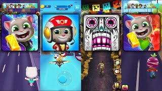 Talking Tom Gold Run Vs Talking Tom Sky Run Vs Temple Run 2 Spirits Cove Vs Talking Tom Gold Run
