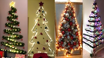 🎄+100 DIY CHRISTMAS DECORATIONS 2025 - WALL CHRISTMAS TREE DECORATION IDEAS - CHRISTMAS TRENDS 2025🎄