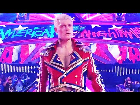 CODY RHODES returned at WRESTLEMANIA