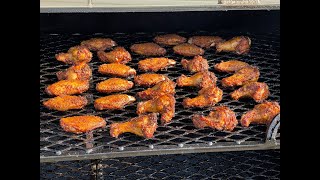 Game Day Smoked Wings on the 'Workhorse Pits 1975'   4K