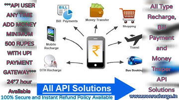 Recharge API, BILL PAYMENT API, GOOGLE PLAY RECHARGE API,  AEPS API PROVIDER- WON RECHARGE COMPANY