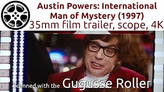 Austin Powers: International Man of Mystery (1997) 35mm film trailer, scope 4K