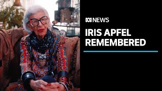 Fashion icon Iris Apfel dies aged 102 | ABC News