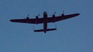 Lancaster boven Dronten Netherlands 4 mei 2009