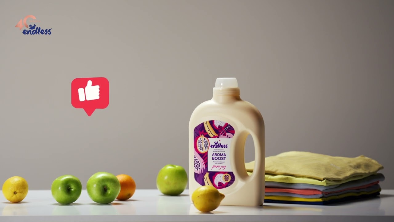 Endless Συμπυκνωμένο Μαλακτικό Ρούχων Aroma Boost Pure Joy 2lt