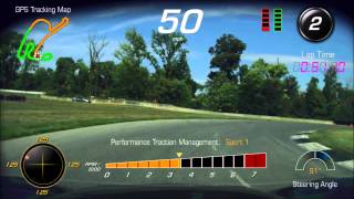 A fast lap of Summit Point Shenandoah Circuit in a 2015 Corvette Z06