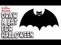How to draw a halloween Vampire Bat - Easy Step by step How to draw a halloween Vampire Bat - Easy Step by step