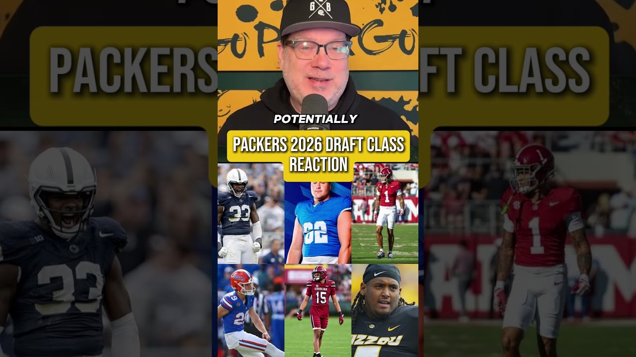 Reacting to the 2026 Packers draft class