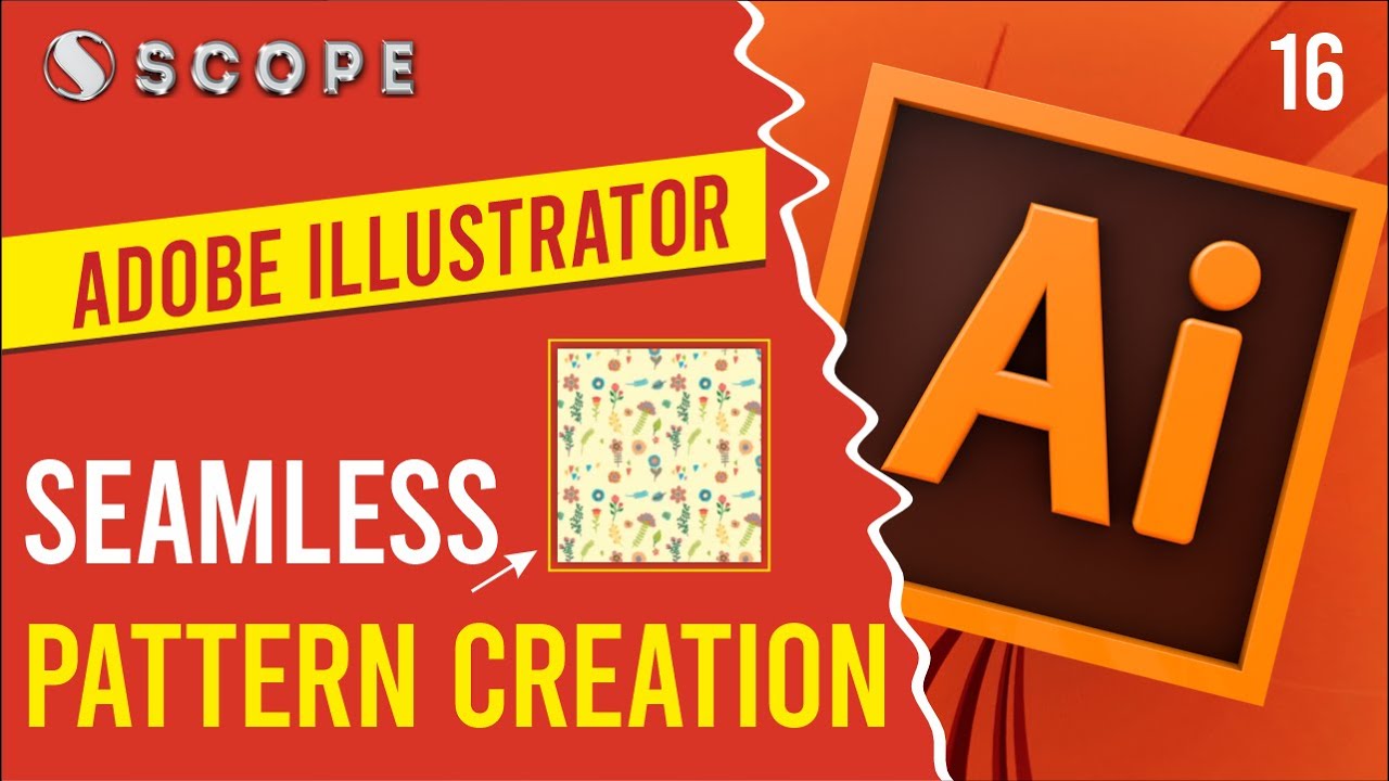 Seamless Pattern Creation in Illustrator - YouTube