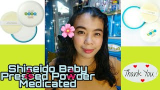 Shiseido Baby Powder Pressed Medicated Mich Sj