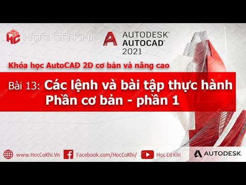 Video [hoccokhi] Bài 13 - Các lệnh và bài tập thực hành phần... - YouTube
