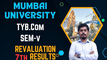 TYBCOM SEM-V 7th List Revaluation Results 2nd Half 2023l Mumbai University l Mukund Sir