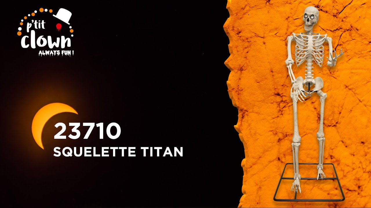 P'tit Clown - Monstre Géant Lumineux - 3 M - Décoration Halloween